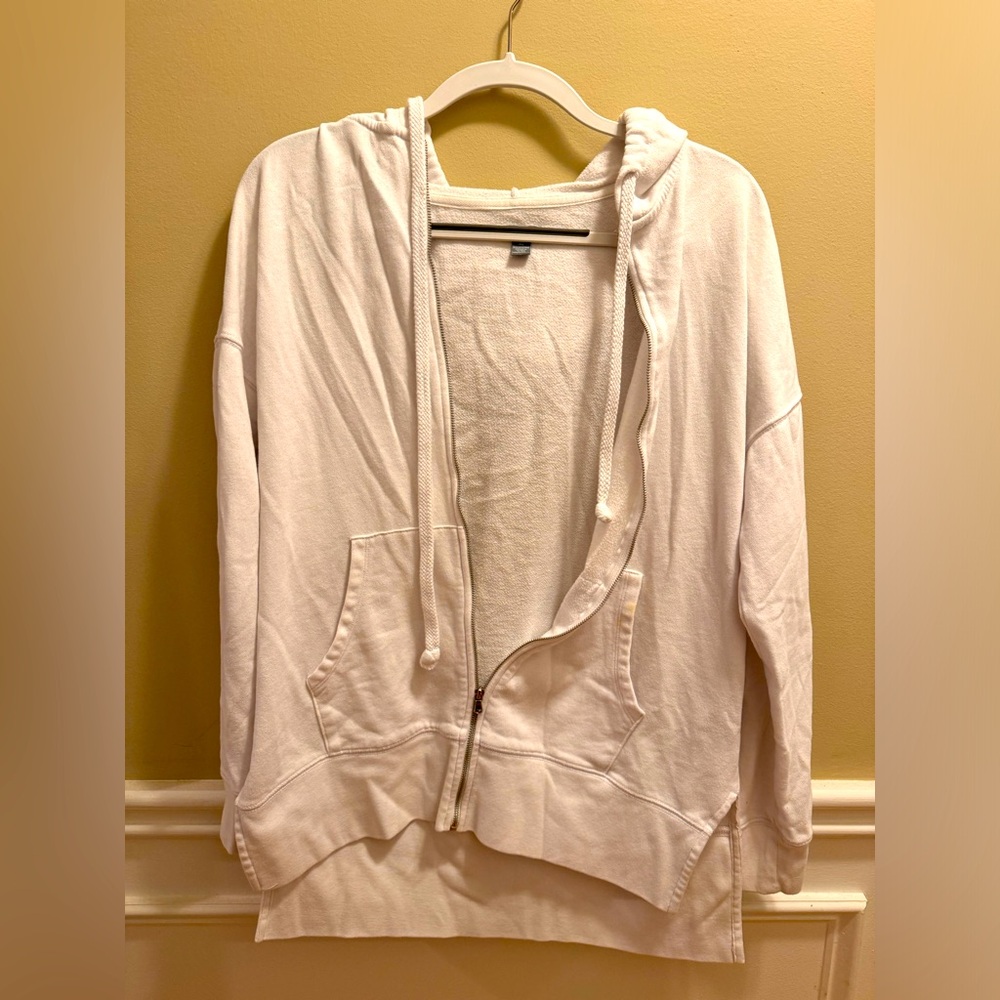 Aerie Women’s extra long zip up hoodie